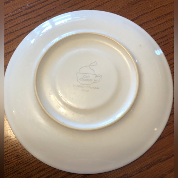 5 pc place setting Cafe Classico, Nancy Calhoun BELLA ROMA country apple design - Picture 16 of 16